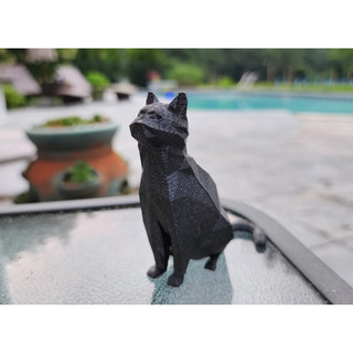 MẪU IN 3D Nhựa - Low Poly Cat - MS01