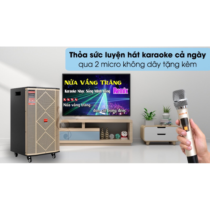Loa karaoke di động chính hãng Mobell MK-7080