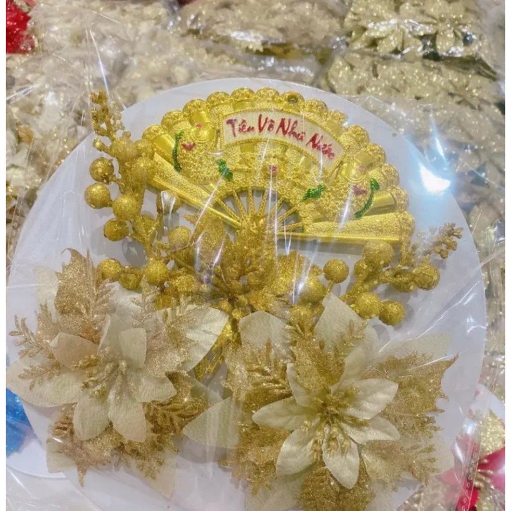 Set trang trí oản tài lộc mix sẵn