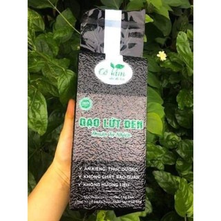 Gạo lứt đen hữu cơ cô tấm