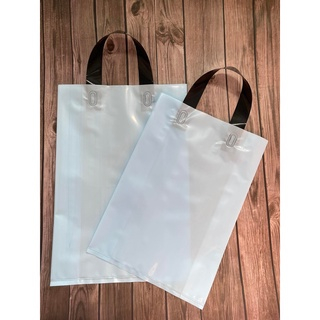 0,5kg - 1kg Túi Đựng Hàng Nilong PE Trắng Sứ Có Quai Xách - Túi Ni Lông Tuidunghang Bóng Đẹp Bền Dẻo Dai Đủ Kích Thước