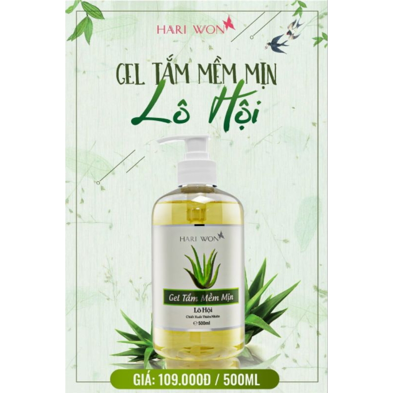 Sữa Tắm, Gel Tắm Dưỡng Ẩm Mềm Mịn Trắng Da Body Toàn Thân Hari Won