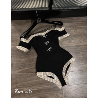 Jumpsuit nữ ngắn trễ vai bikini đi biển siêu xinh