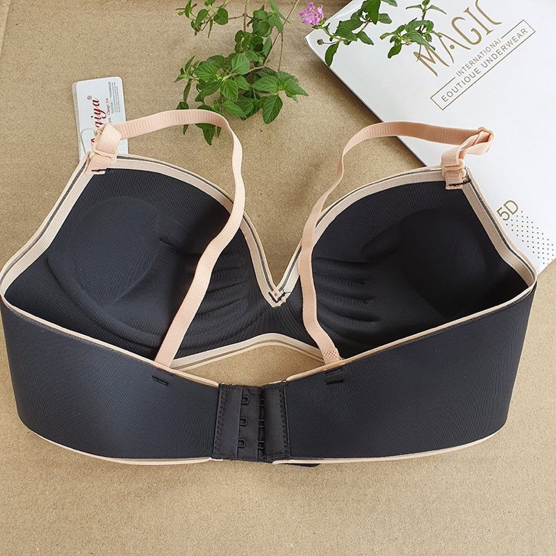 Áo lót nữ su đúc bàn tay nâng ngực không gọng HA71 đệm dày vừa