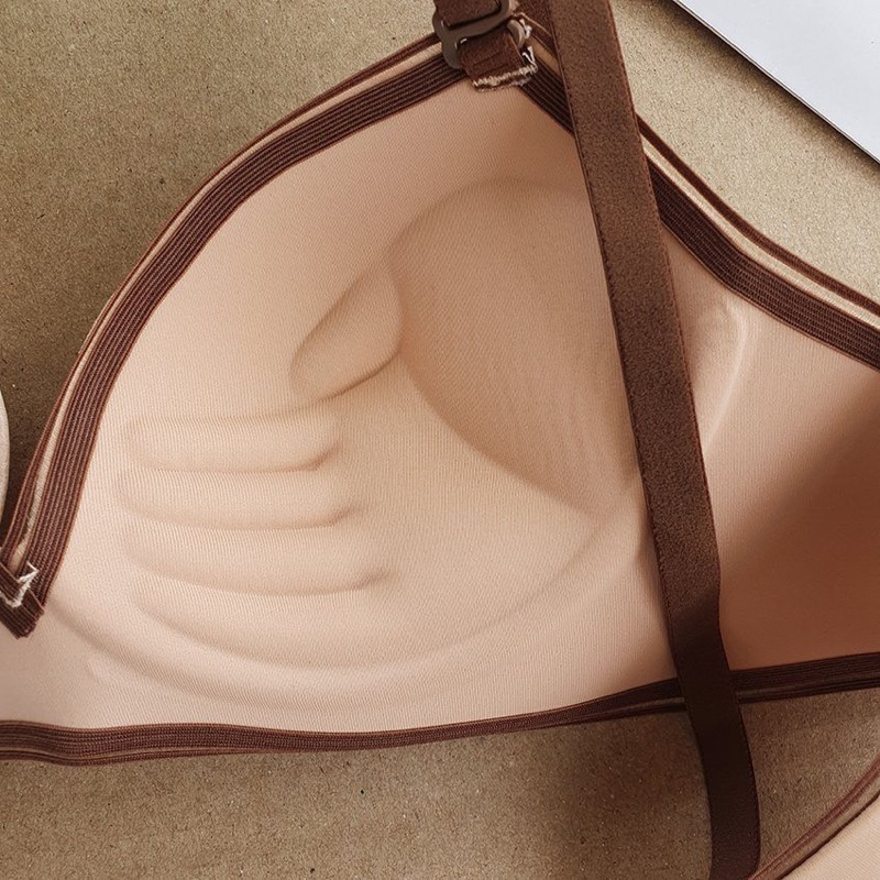 Áo lót nữ su đúc bàn tay nâng ngực không gọng HA71 đệm dày vừa