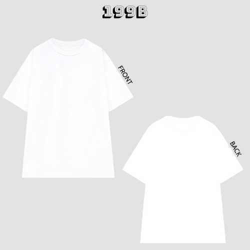 Áo Thun Trơn 100% Cotton, Áo Phông Basic AP002 Form Oversize thoáng mát 199B