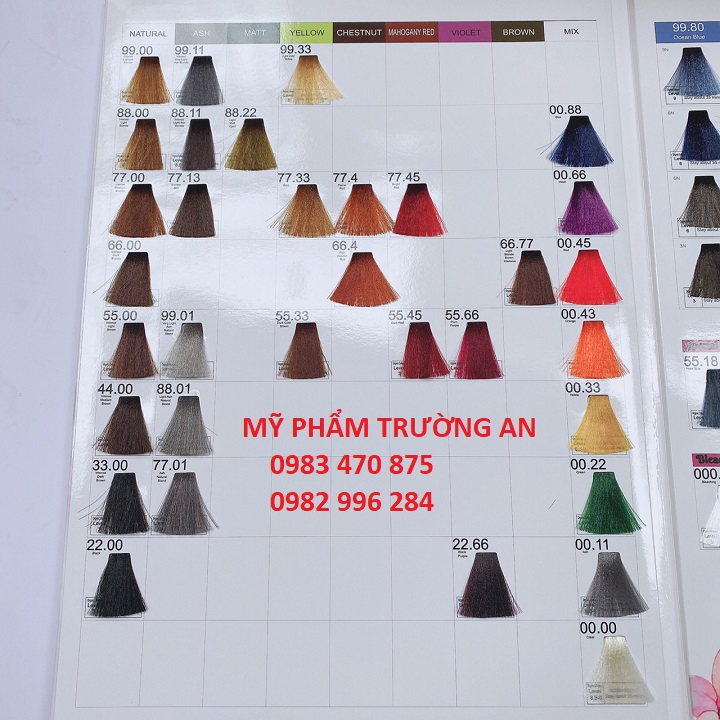 Màu MIX TNT NANO,tuýp màu mix tnt nano 100ml mùi thơm khử màu tóc nâng tone tóc giúp tóc lên màu chuẩn