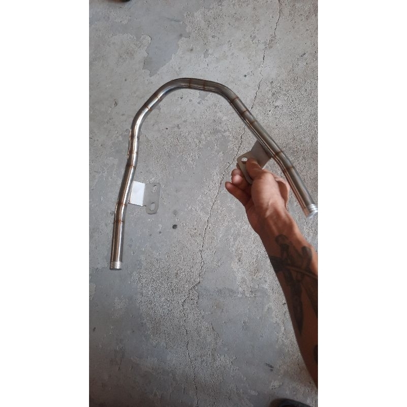 Tay xách inox 304 lắp xe wave 50 100 110