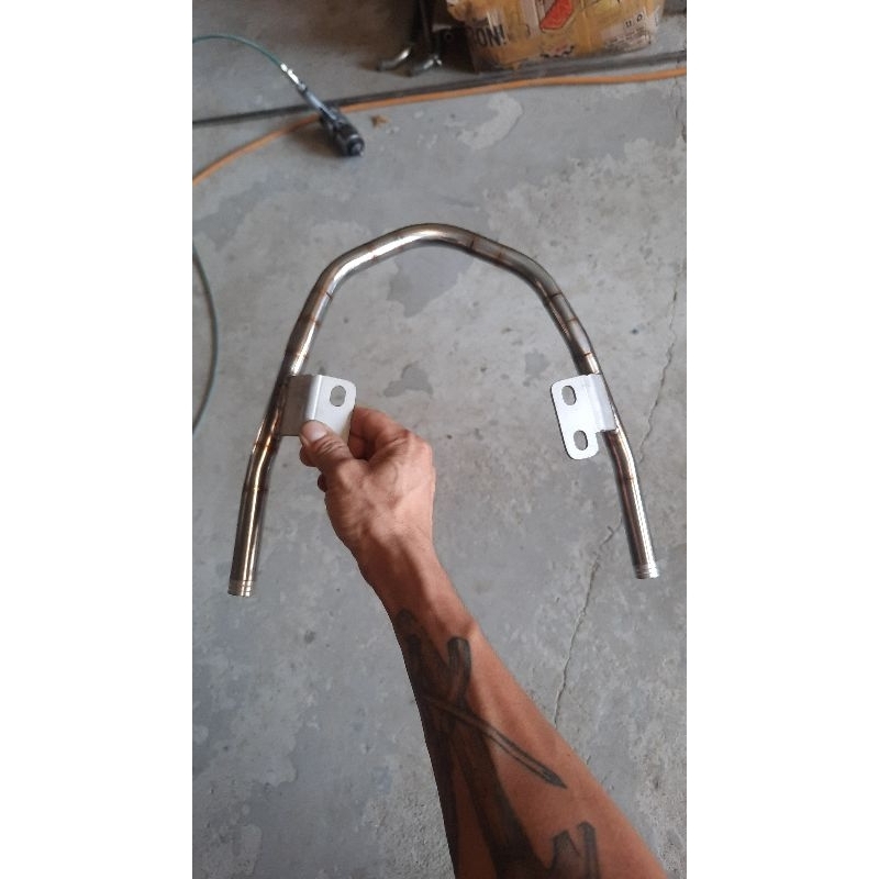 Tay xách inox 304 lắp xe wave 50 100 110