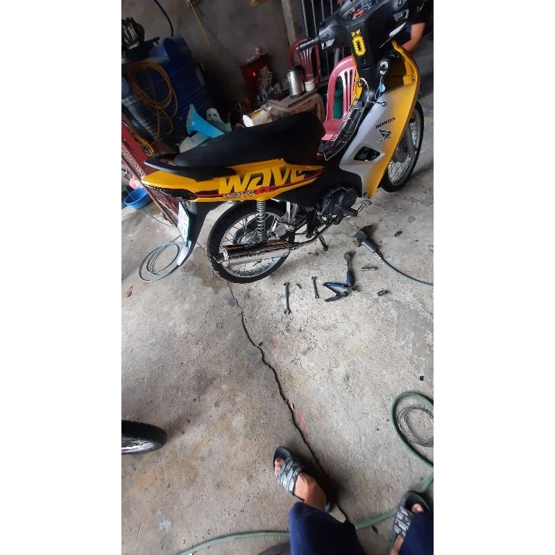 Pô  RSX 1:1 hàng sài gòn móc căng đanh giòn cho wave 50 100 110