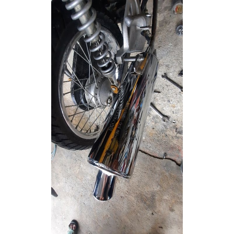 Pô  RSX 1:1 hàng sài gòn móc căng đanh giòn cho wave 50 100 110