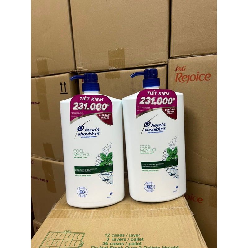 Dầu gội head&shoulders 1800ml