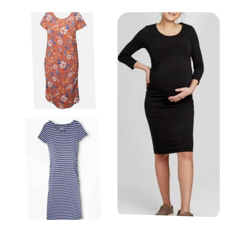 (xả hàng Size S, M& XL) Đầm bầu xuất dư, Isabel maternity