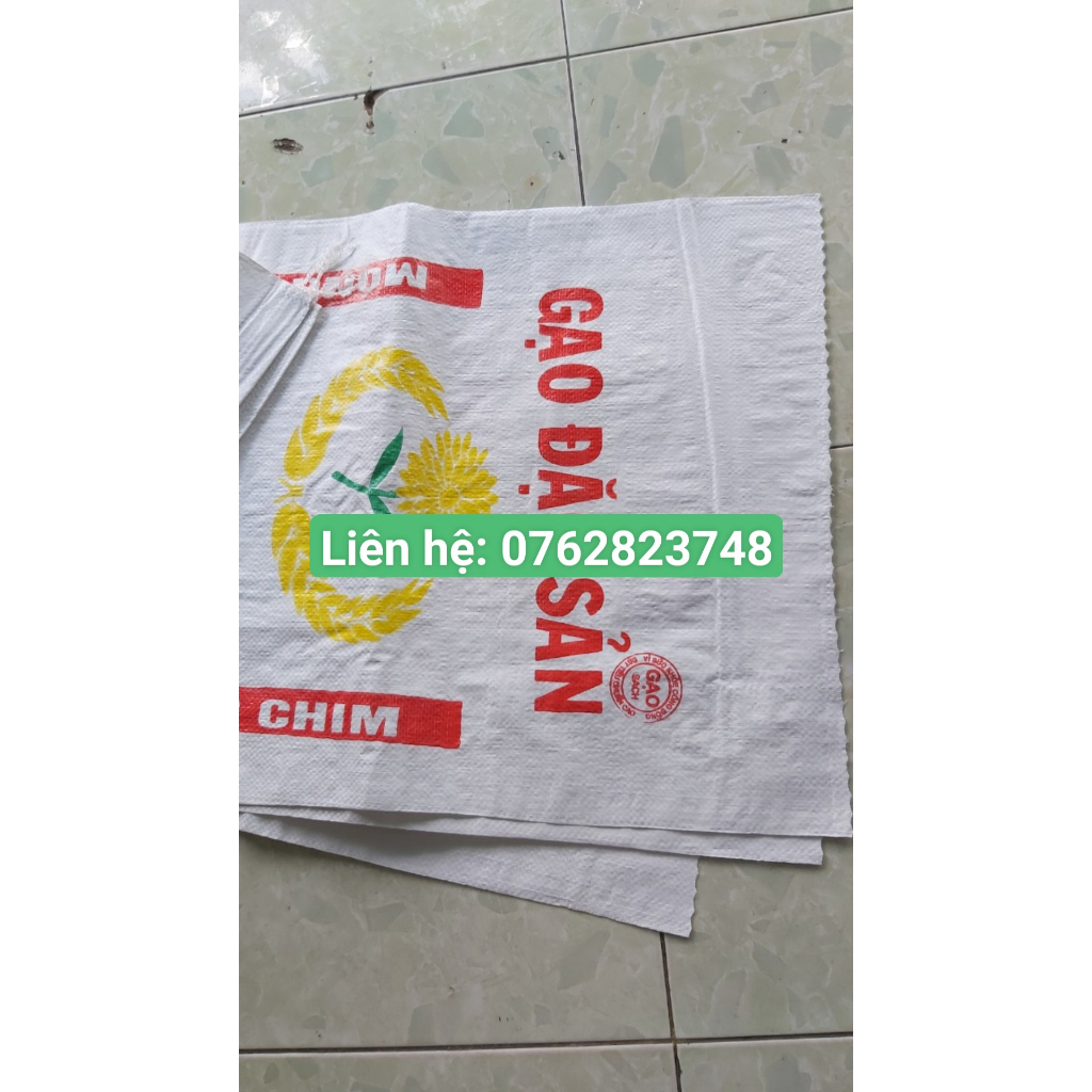 BAO ĐỰNG GẠO ĐẶC SẢN MÓNG CHIM 25 KG - COMBO 10 CÁI