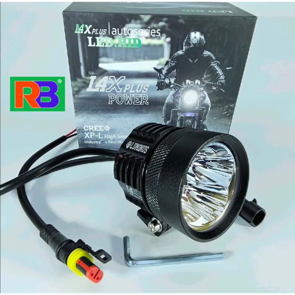 ĐÈN TRỢ SÁNG L4X PLUS-CHÍP XML2 KÍNH TÍM BẢO HÀNH 1 NĂM- ÁNH SÁNG SIÊU GOM