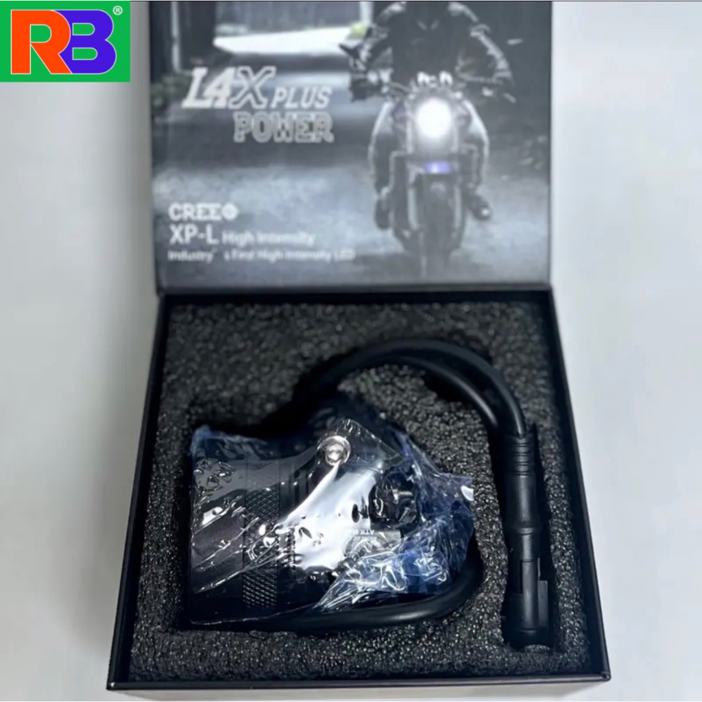 ĐÈN TRỢ SÁNG L4X PLUS-CHÍP XML2 KÍNH TÍM BẢO HÀNH 1 NĂM- ÁNH SÁNG SIÊU GOM