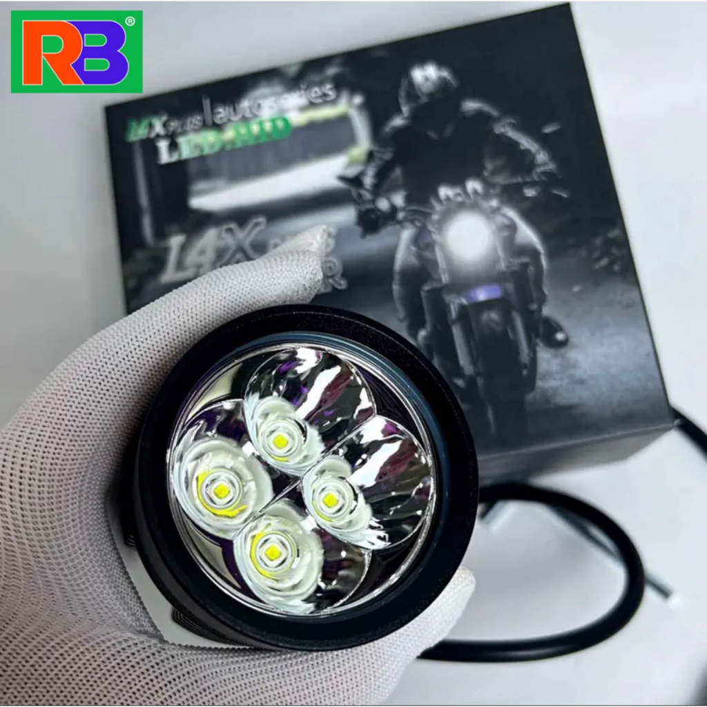 ĐÈN TRỢ SÁNG L4X PLUS-CHÍP XML2 KÍNH TÍM BẢO HÀNH 1 NĂM- ÁNH SÁNG SIÊU GOM