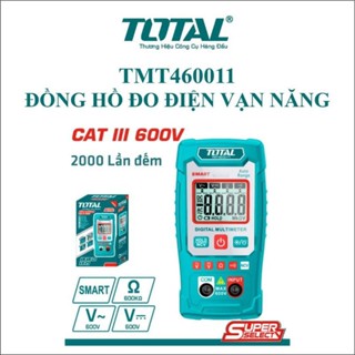 Đồng hồ đo điện mini TOTAL TMT460011 (dòng giá rẻ)