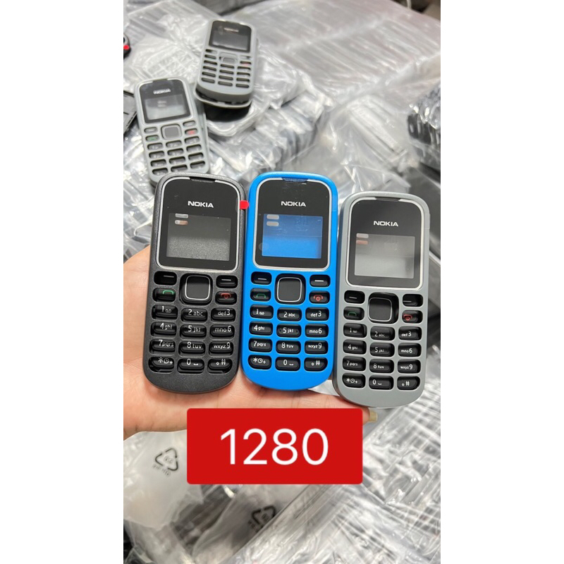 Vỏ phím sườn(Xương) Nokia 1280 loại xịn,nhựa dẻo rất bền