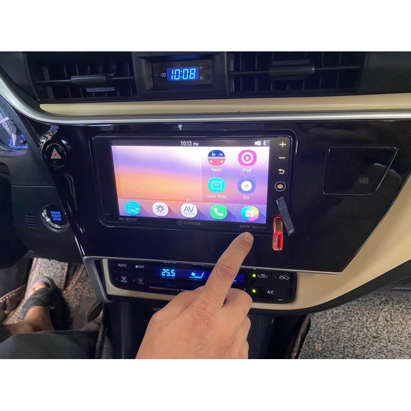 Màn hình ô tô toyota chính hãng tháo xe hàng thái lan