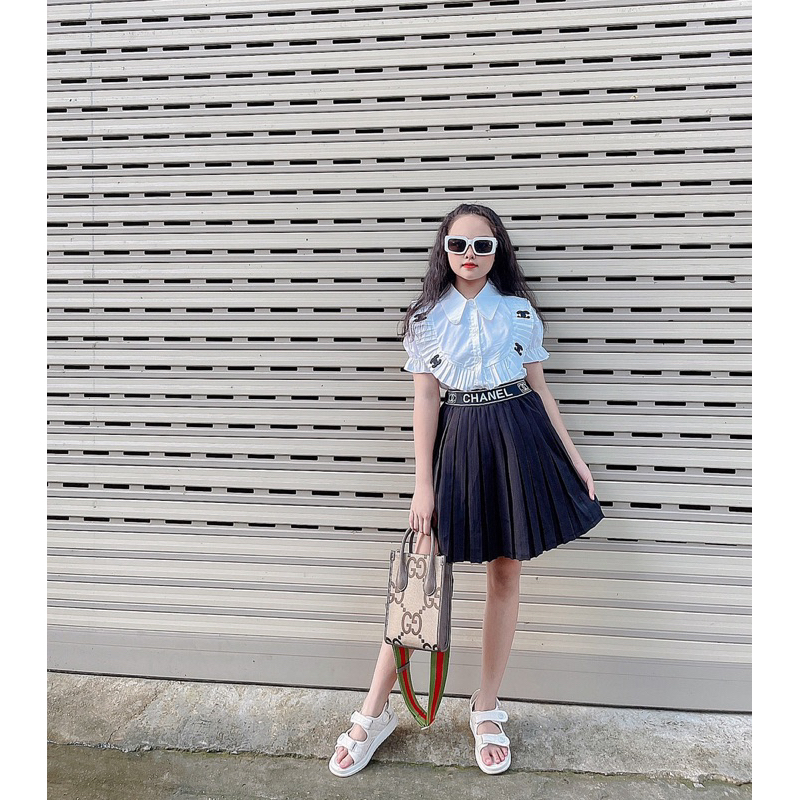 Chân váy xếp ly học sinh size đại hàng đẹp