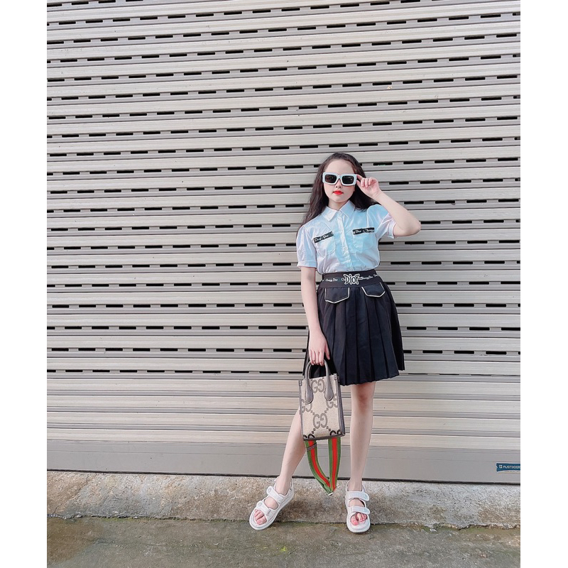 Chân váy xếp ly học sinh size đại hàng đẹp