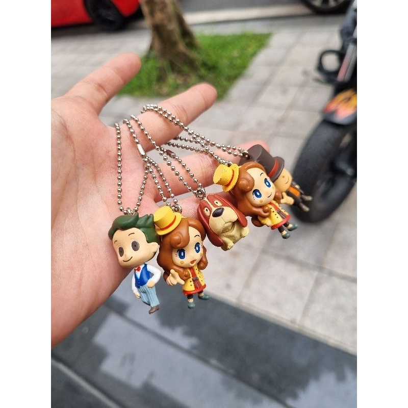 Móc Khóa Nhân Vật Layton Mystery Tanteisha: Katori no Nazotoki File