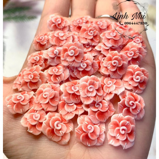 hoa bột nail hoa chân