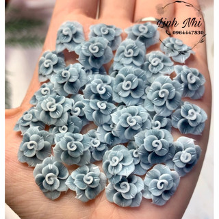 hoa bột nail hoa chân