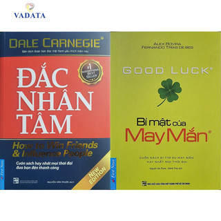 Sách - combo 2 cuốn: đắc nhân tâm + bí mật của may mắn