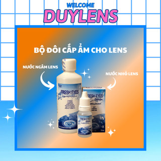 Nước ngâm lens - Nước nhỏ mắt lens Fresh Eyes chính hãng Hàn Quốc