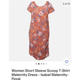 (xả hàng Size S, M& XL) Đầm bầu xuất dư, Isabel maternity