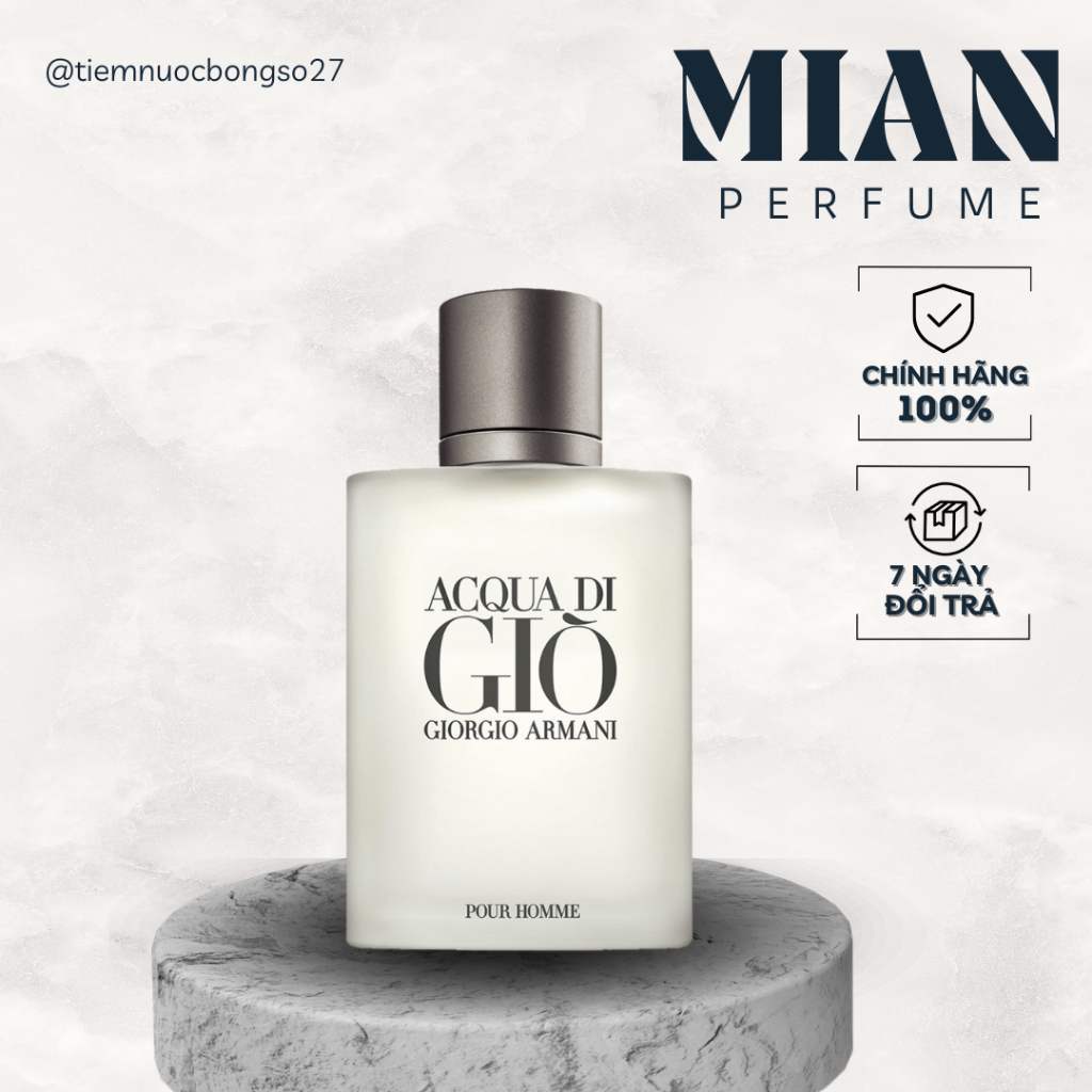 Nước Hoa Nam Chiết Giorgio Armani Acqua Di Giò | Chính Hãng