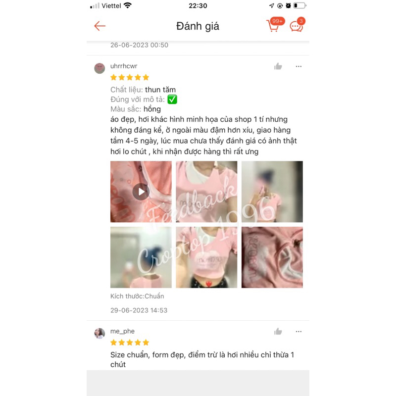 Áo kiểu dây choàng cổ Croptop ICE Baby hồng dễ thương A124