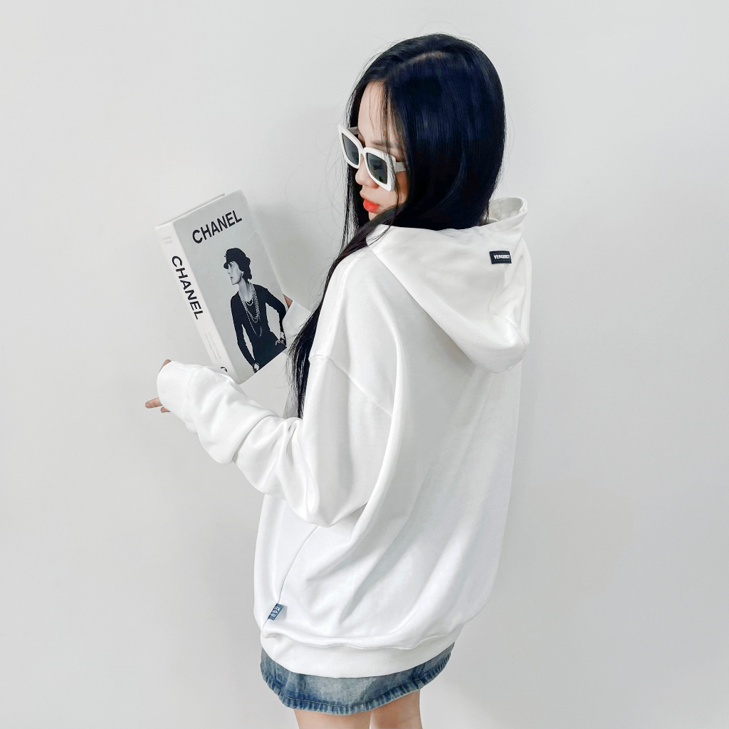 Áo hoodie Vergency nam nữ Simple/ Black, white, navy, gray