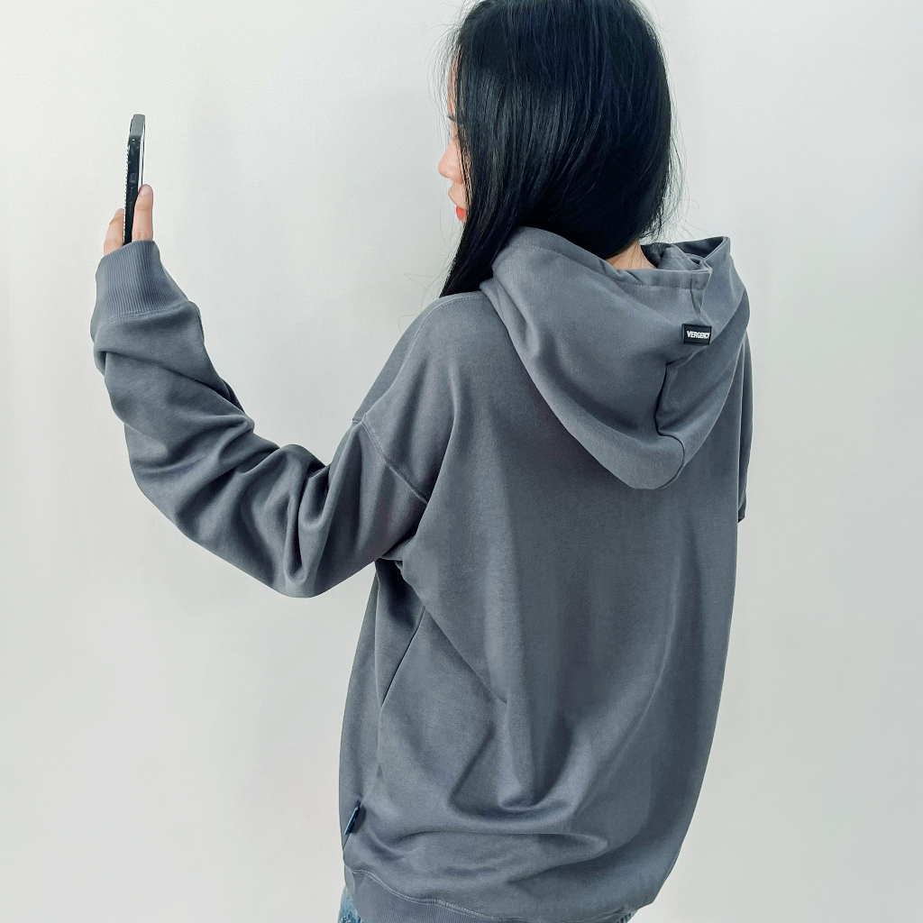 Áo hoodie Vergency nam nữ Simple/ Black, white, navy, gray
