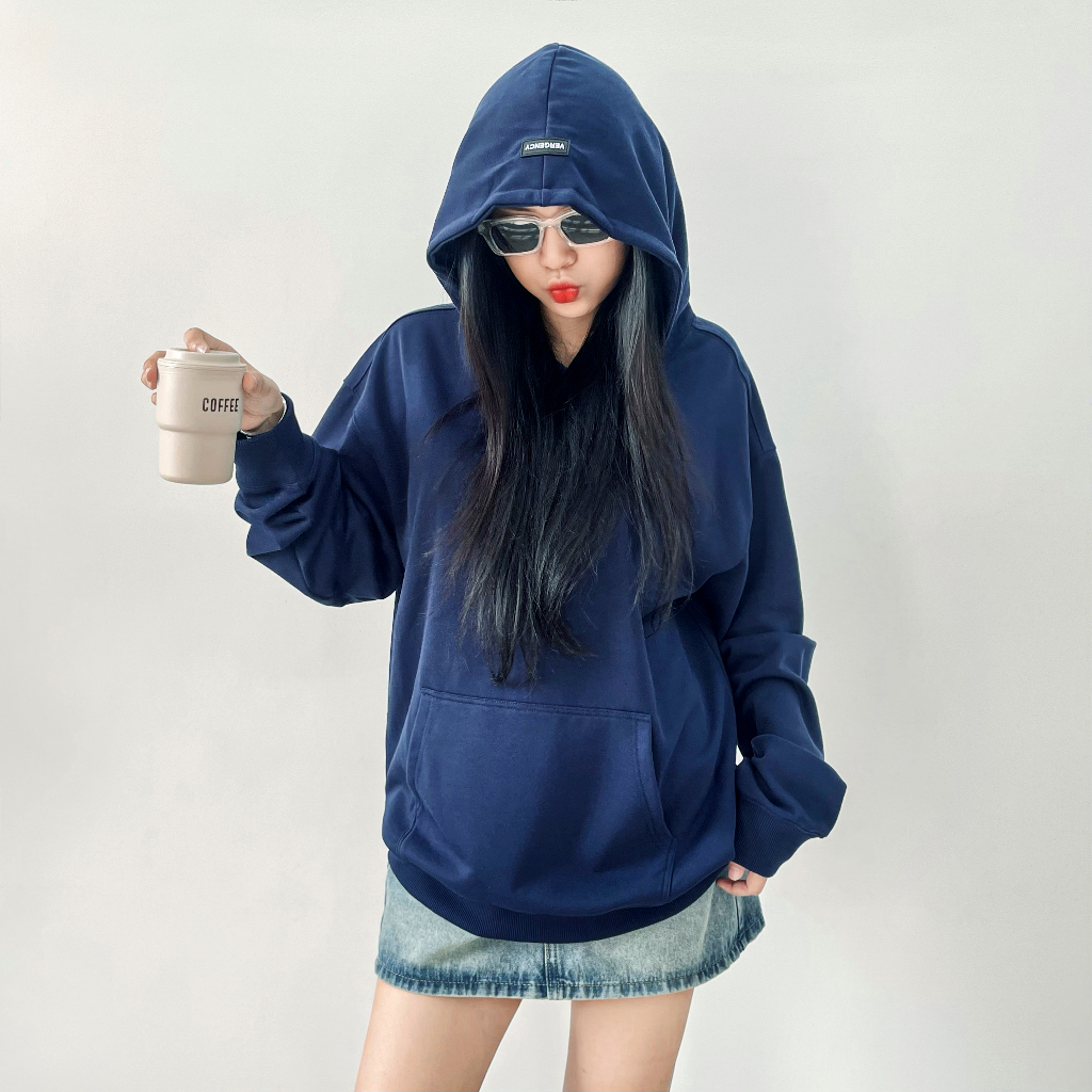 Áo hoodie Vergency nam nữ Simple/ Black, white, navy, gray