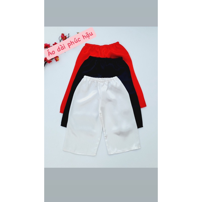 Quần mặc áo dài, áo bà ba dành cho bé gái, trai