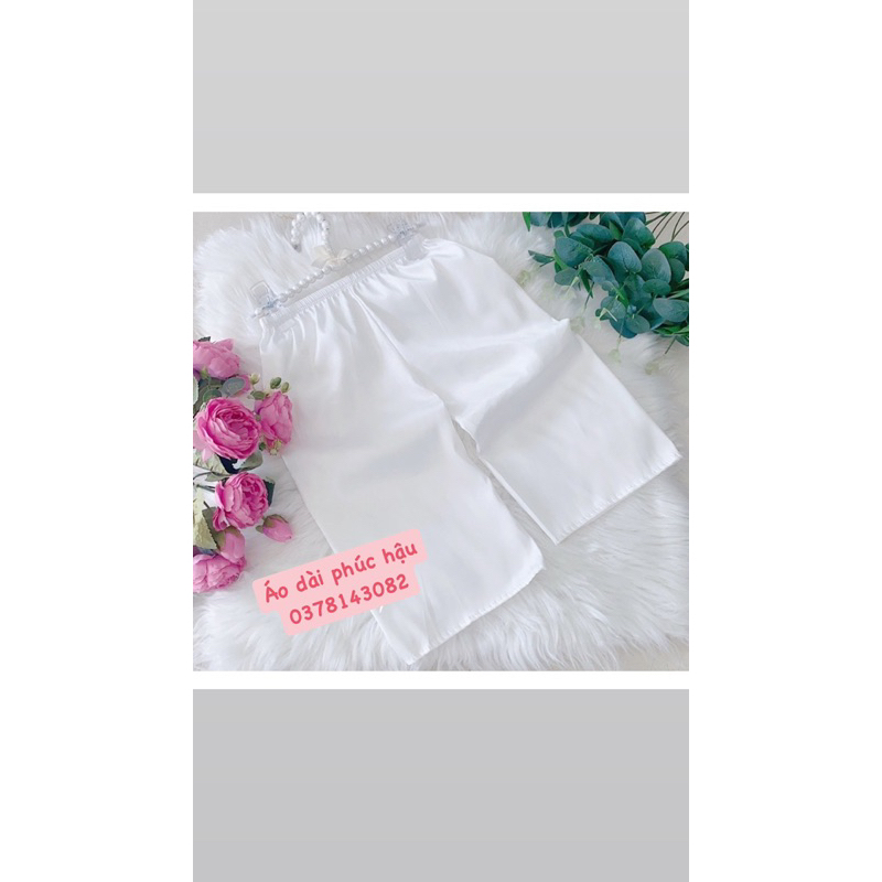 Quần mặc áo dài, áo bà ba dành cho bé gái, trai