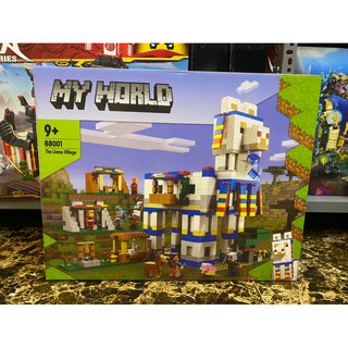 Đồ chơi lắp ráp minecraft my world 88001 21188 ngôi làng llama village