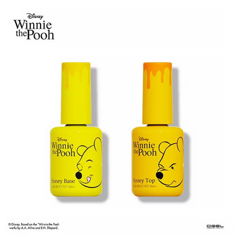 Sơn base+Top gel Winnie Pooh Hàn quốc