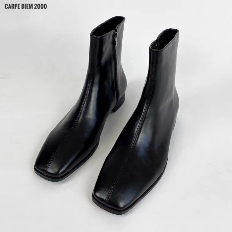 Gotham Chelsea Boots - giày da nam cao cổ không dây, cao cấp