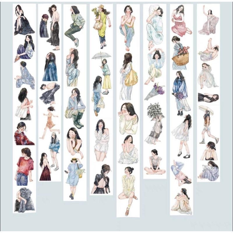 - Chu kì 333cm cuộn băng dán cô gái No.9 "𝑳𝒊𝒕𝒕𝒍𝒆 𝑭𝒓𝒆𝒆𝒅𝒐𝒎"
