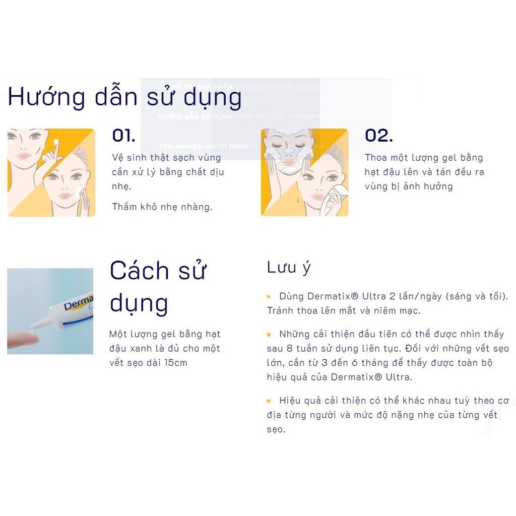 Dermatix Ultra Kem Làm Phẳng Mềm Và Mờ Sẹo 15g