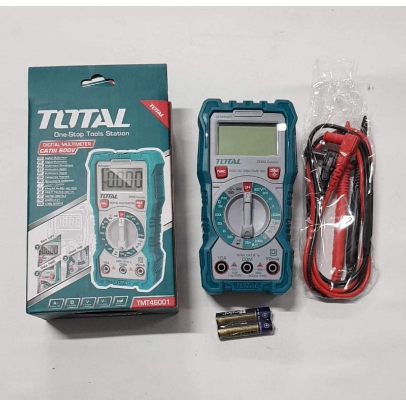 Đồng hồ đo điện TOTAL TMT46001 (dòng tiêu chuẩn)