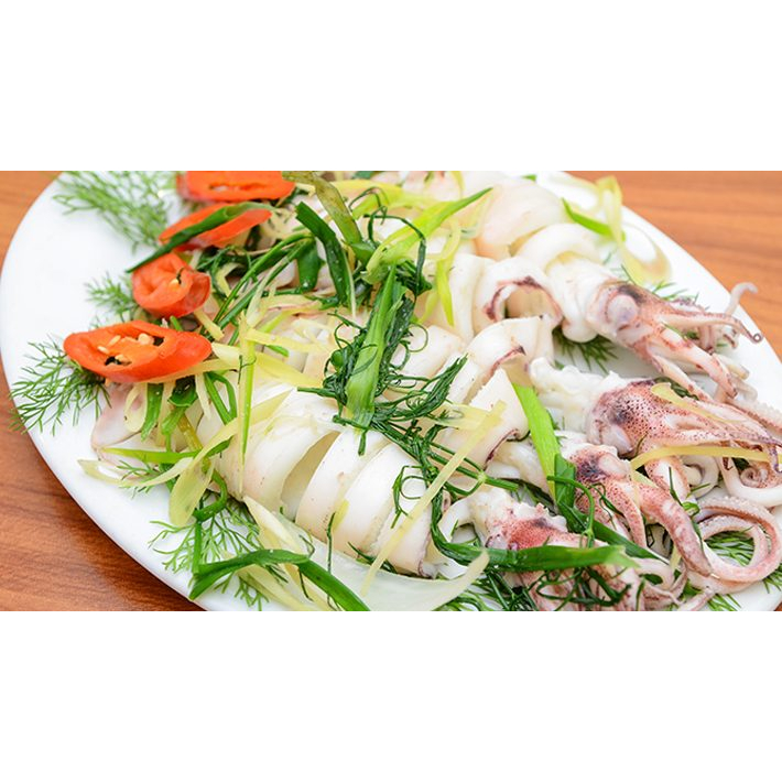 Mực ống HTK làm sạch size 10-15cm khay 500gr [HN giao hàng hỏa tốc] - Ảnh 6