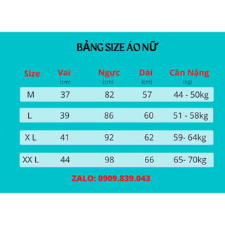 ÁO THUN NỮ NHẬP KHẨU THÁI LAN FR046