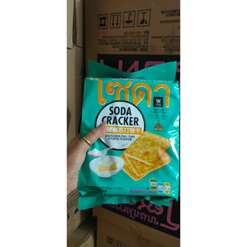 Bánh Q ăn kiêng vị mặn thái lan 400g