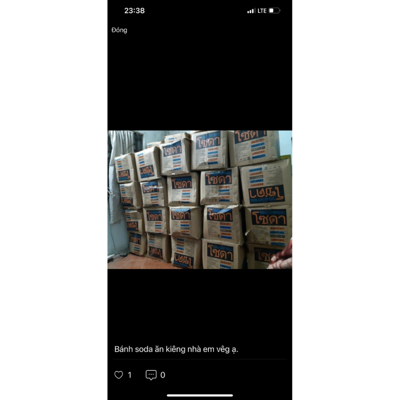 Bánh Q ăn kiêng vị mặn thái lan 400g
