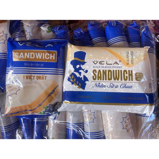 Bánh mì Sandwich nhân sữa chua , vị việt quất 45g